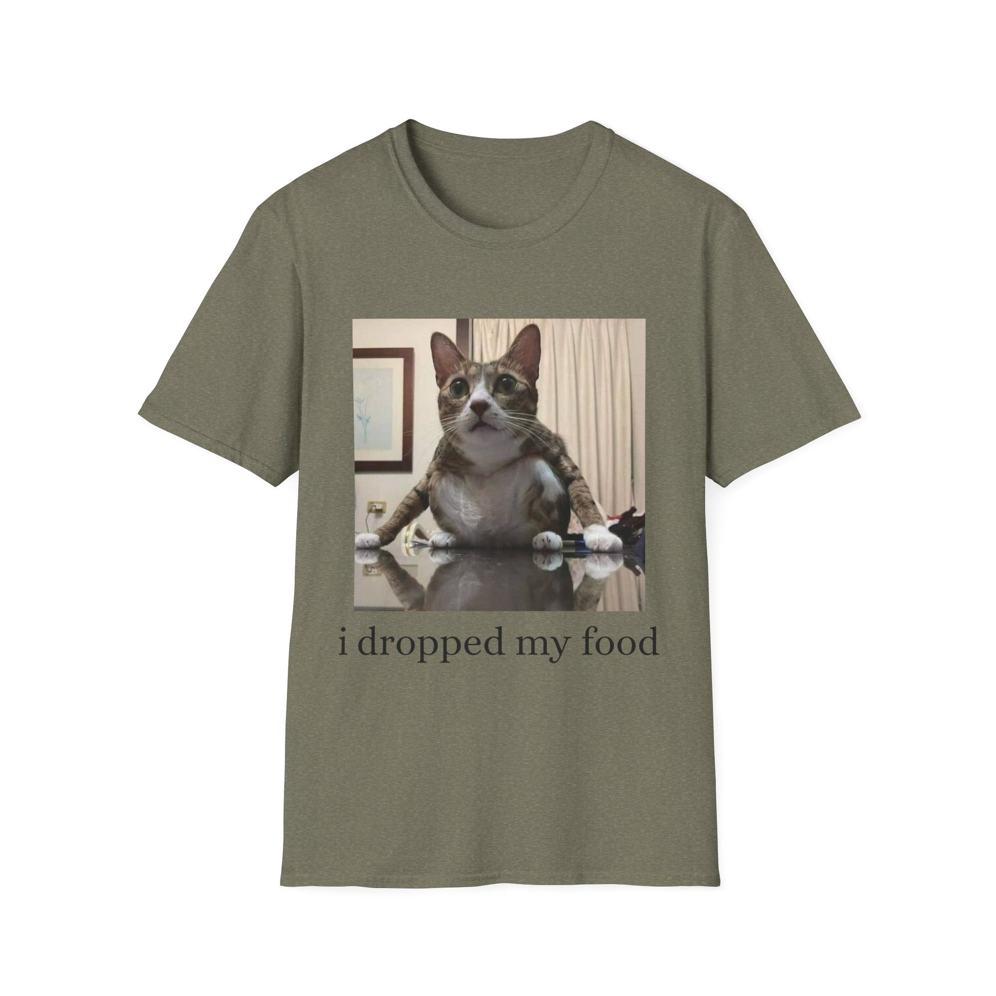 I dropped my food
