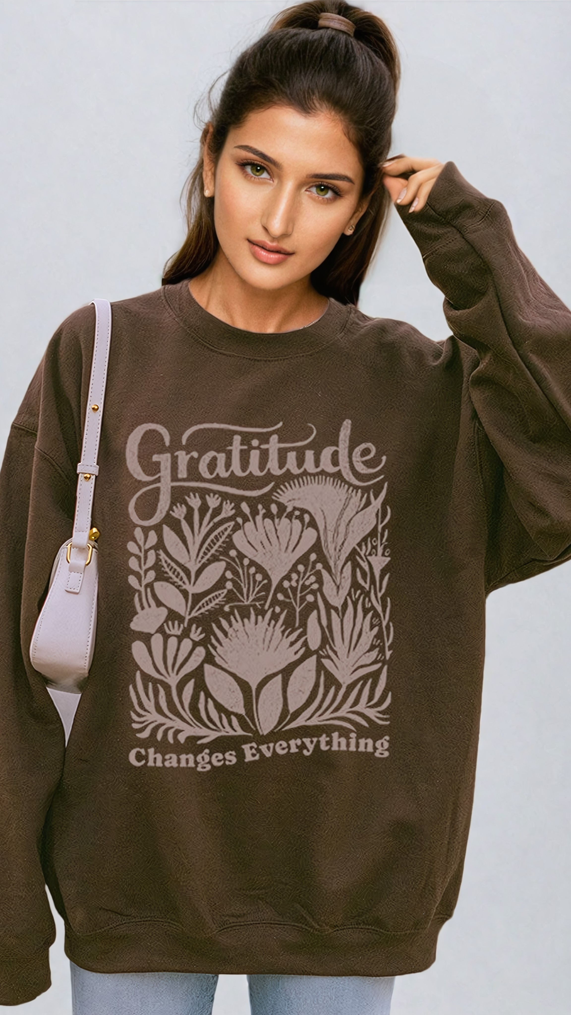 Vintage Gratitude Fleece Sweatshirt