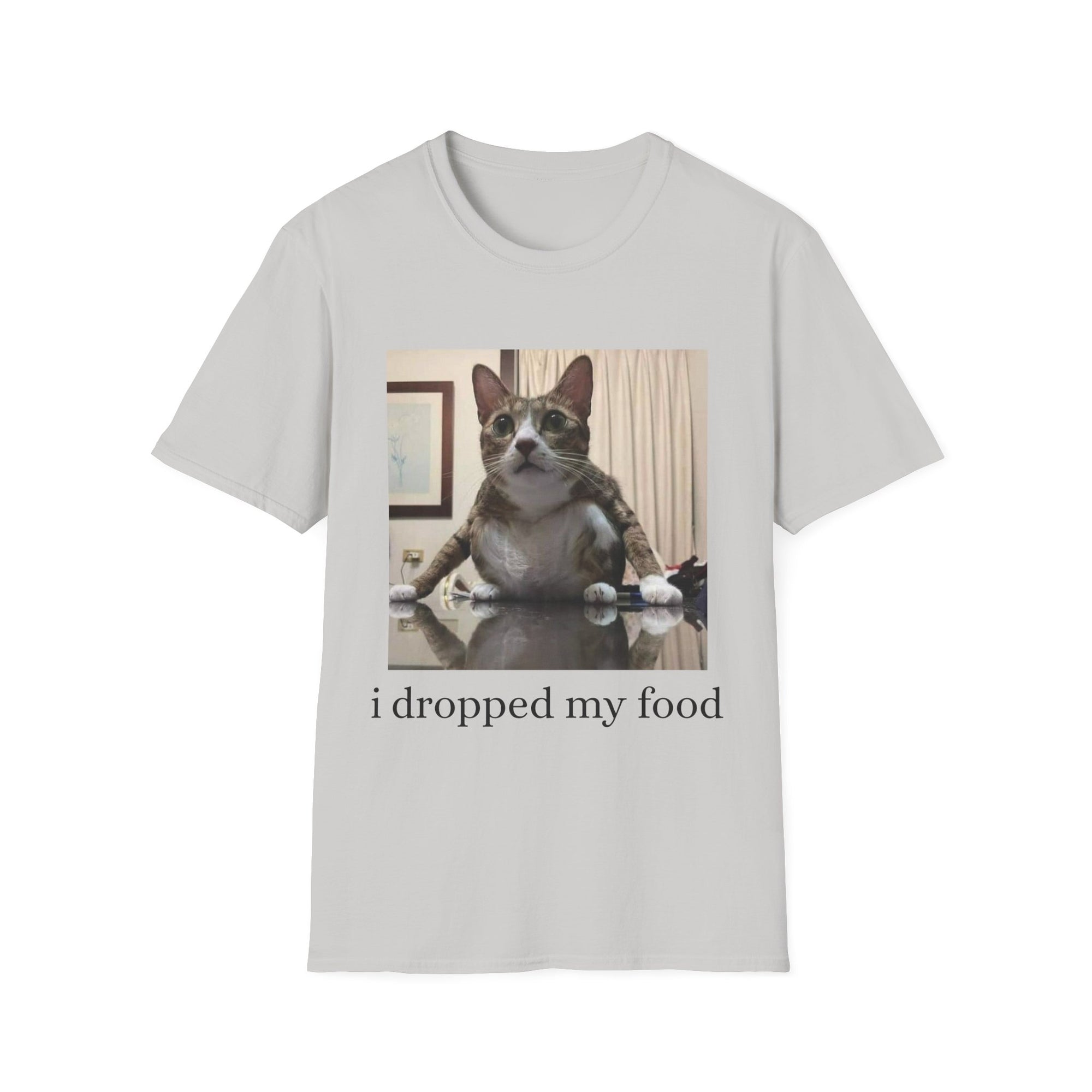 I dropped my food