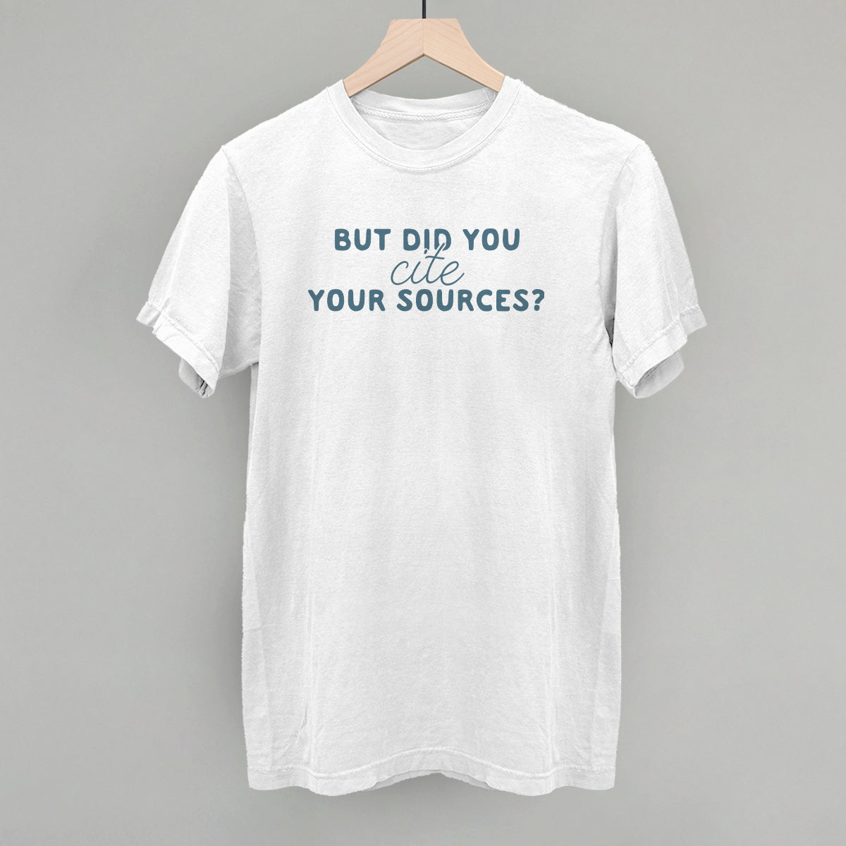 But Did You Cite Your Sources?